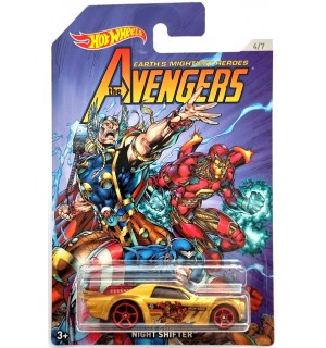 Hot Wheels  Avengers No4 Iron Man Night Shifter